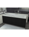 Baignoire VENETO avec tablier noir