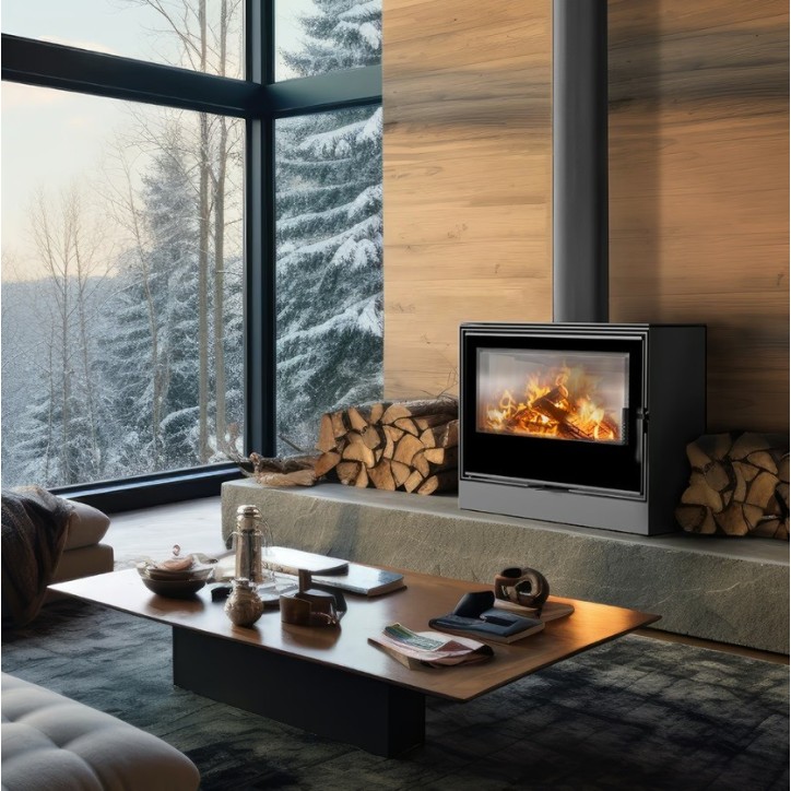 Poele à bois KARI 8Kw