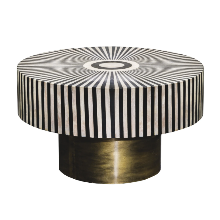 Table basse BONE INLAY 60 cm