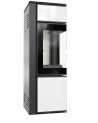 Poele à bois TORA 8Kw panneau de verre blanc