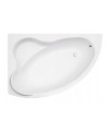 copy of Baignoire d'angle ORIEGO MAXI 140x90 cm droite avec tablier NOIR