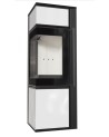 Poele à bois TORA 8Kw panneau de verre blanc