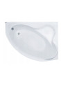 Banheira de canto DELFINA 166 X107CM direita com avental preto