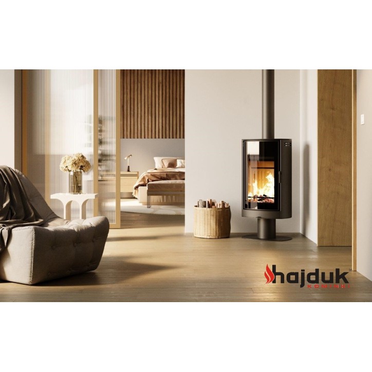 Poêle à bois ARCO gris