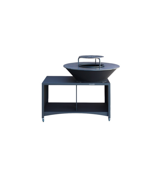 Barbecue FIESTA ISLAND cinzento 100 cm