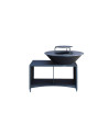 Barbecue FIESTA ISLAND GRIS 75 cm