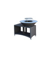 Barbecue FIESTA ISLAND cinzento 100 cm