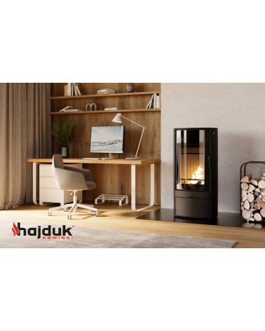 Poêle à bois ARCO III blanc