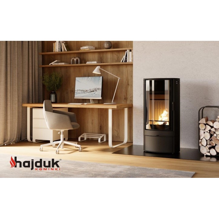 Poêle à bois ARCO III blanc