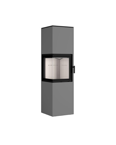 Fogão a lenha PIXEL XXL cinzento