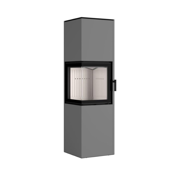Poêle à bois PIXEL XXL gris
