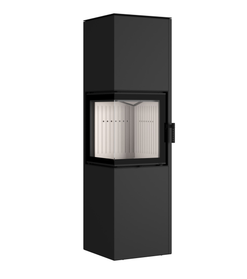 Estufa de leña PIXEL XXL negra