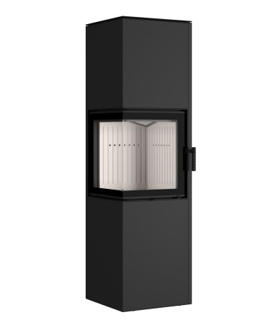 Estufa de leña PIXEL XXL negra