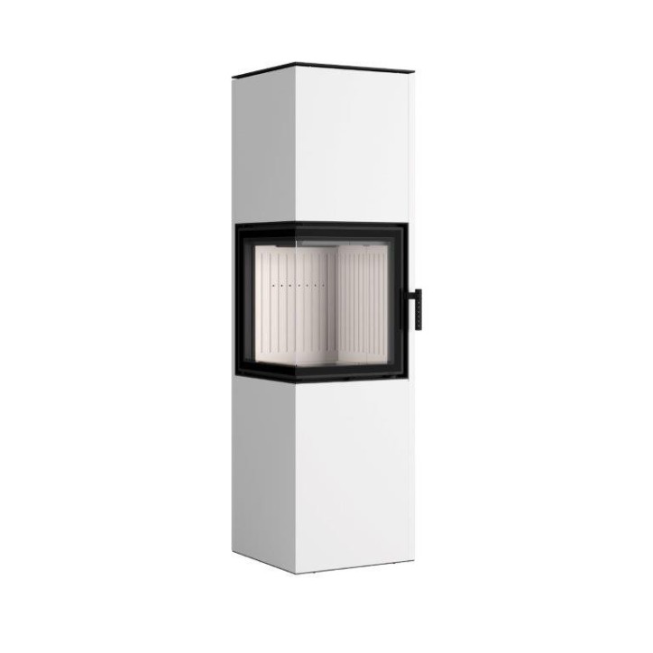 Poêle à bois PIXEL XXL blanc