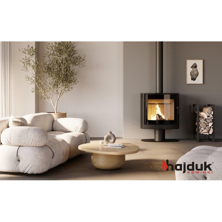 Poêle à bois ELIPSE blanc