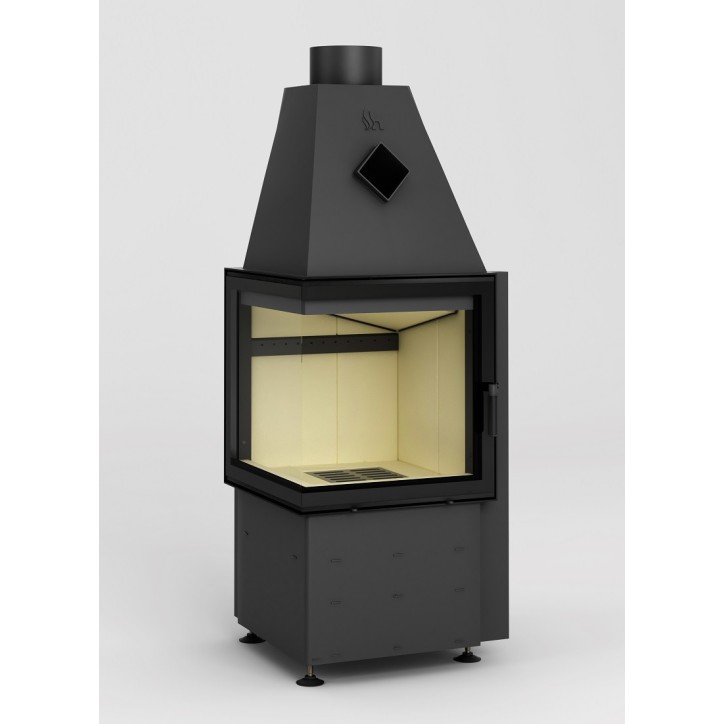 Bruciatore a legna angolare Smart 2L/PT 51 cm