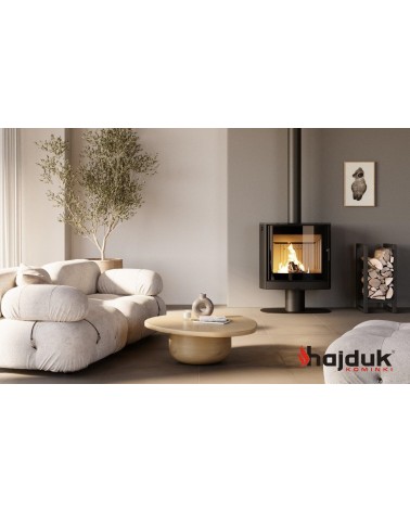 Poêle à bois ELIPSE gris