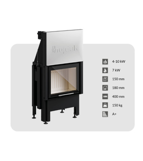 Insert à bois Smart XTh 64 cm