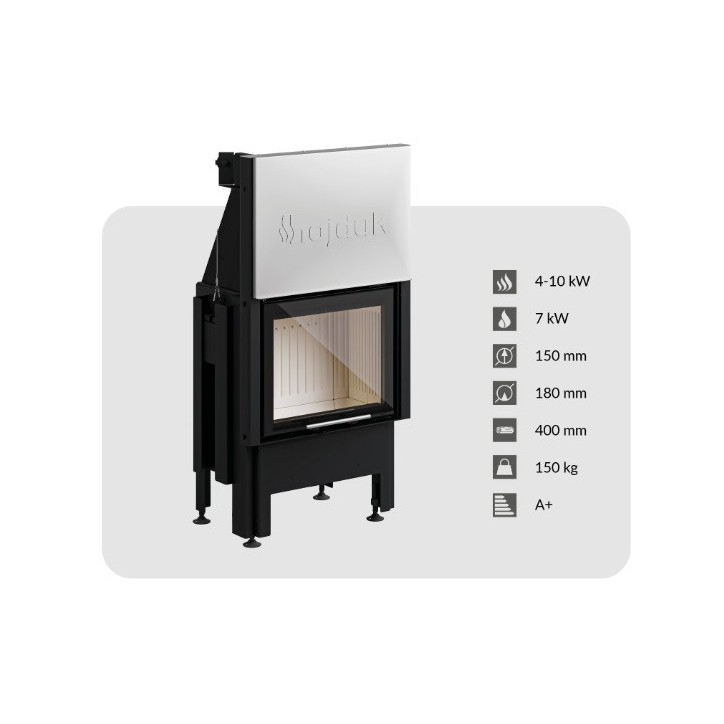 Insert à bois Smart XTh 64 cm