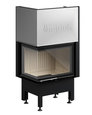 Fogão a lenha de canto Smart 2L/PXTh 66 cm