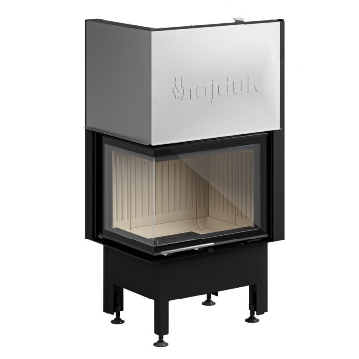 Insert à bois d'angle Smart 2L/PXTh 66 cm