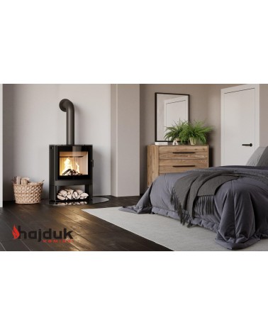 Poêle à bois ELIPSE II noir