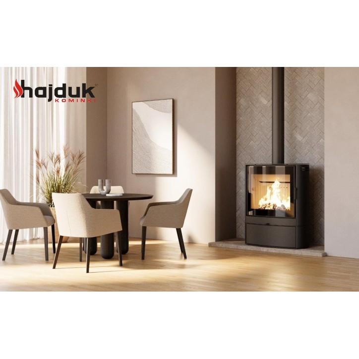 Poêle à bois ELIPSE III noir