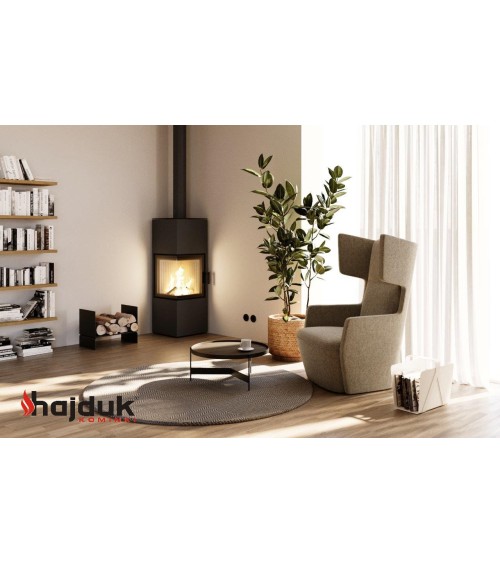 Poêle à bois PIXEL L noir