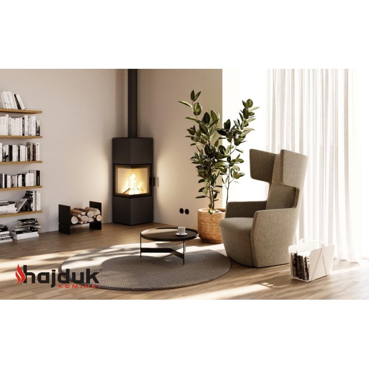 Poêle à bois PIXEL L noir