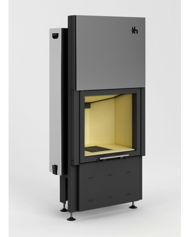 Insert à bois Prisma 1VMh 63 cm