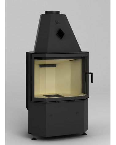 Insert à bois Prisma K 68 cm