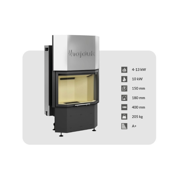 Bruciatore a legna Prisma Kh 79 cm