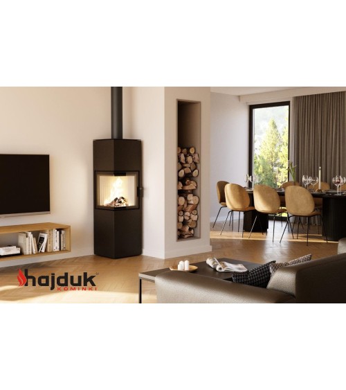 Poêle à bois PIXEL XL noir