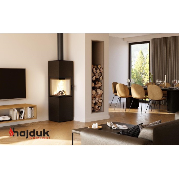 Poêle à bois PIXEL XL noir