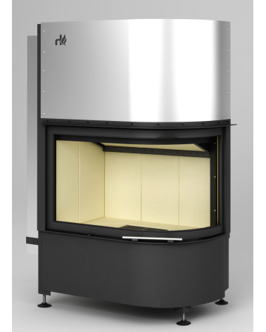 Fogão a lenha de canto Volcano 2P/LRh 87 cm