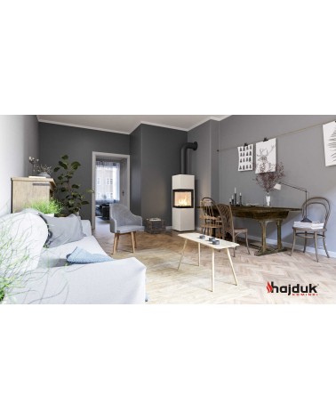 Poêle à bois PIXEL XL blanc