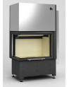 Bruciatore a legna angolare Volcano 2L/Ph 85 cm