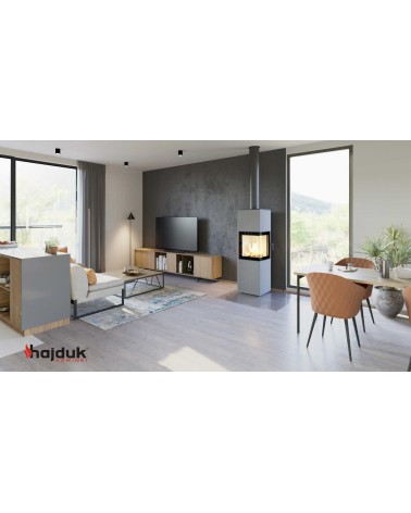 Poêle à bois PIXEL XL gris