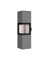 Poêle à bois PIXEL XXL gris