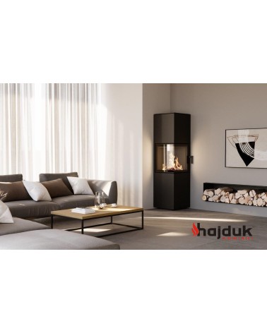 Poêle à bois PIXEL XXL noir