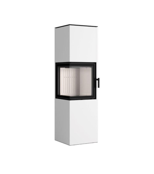 Poêle à bois PIXEL XXL blanc