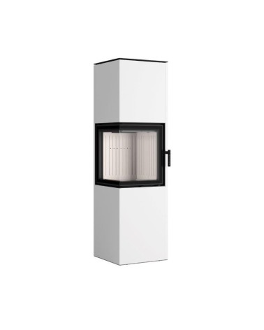 Poêle à bois PIXEL XXL blanc