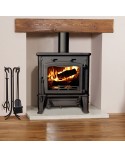 Poêle à bois L-SHORT straight avec clapet