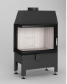 Bruciatore a legna angolare Heatro 55L/P - 67 cm