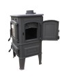 Poêle à bois L-SHORT straight-cook avec clapet