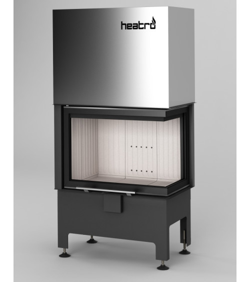 Insert à bois d'angle Heatro 55L/PH- 71cm