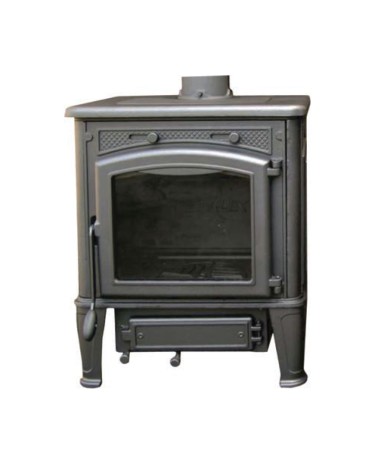 Poêle à bois L-ornament short kitchen avec clapet