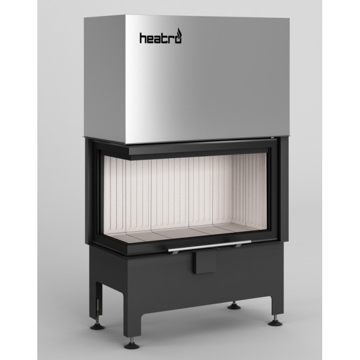 Insert à bois d'angle Heatro 69LH- 85cm