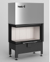 Estufa de leña de esquina Heatro 69LH- 85cm