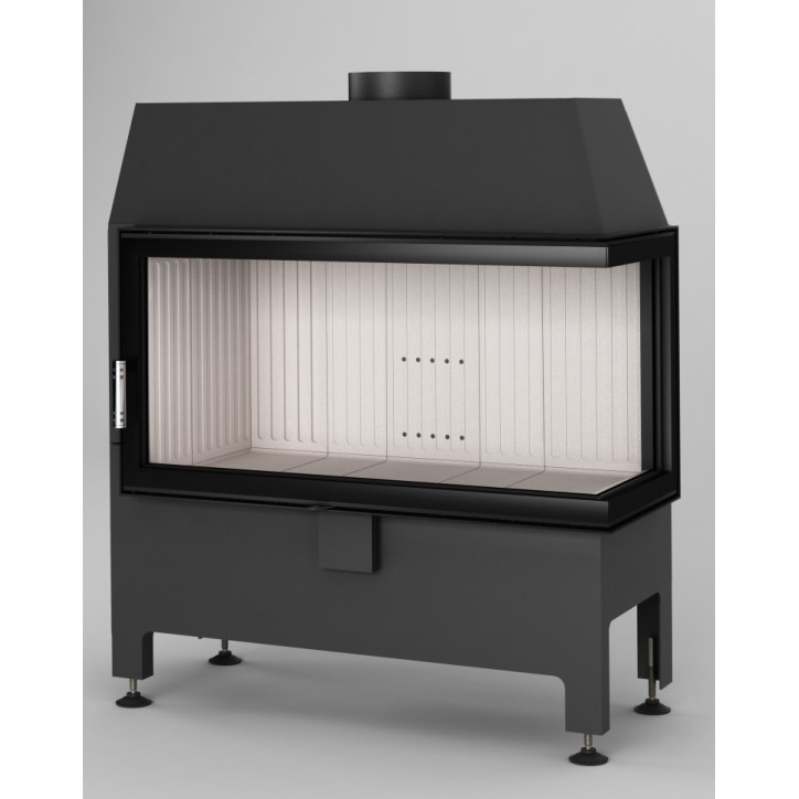 Bruciatore a legna angolare Heatro 81L/P- 92cm Bruciatore a legna angolare Heatro 81L/P- 92cm